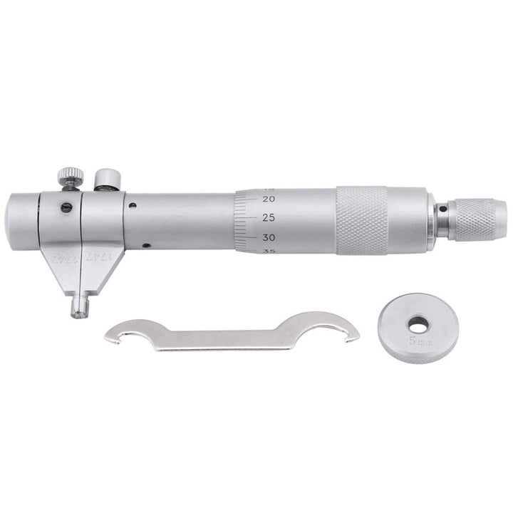 Fafeicy Innenmikrometer, Edelstahl Lochbohrung Innendurchmesser Messgerät, 5-30 mm Messbereich 0,01