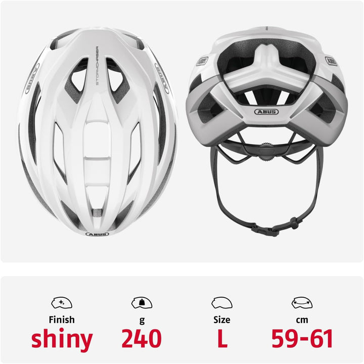 ABUS Rennradhelm StormChaser - Leichter und komfortabler Fahrradhelm für professionellen Radsport fü