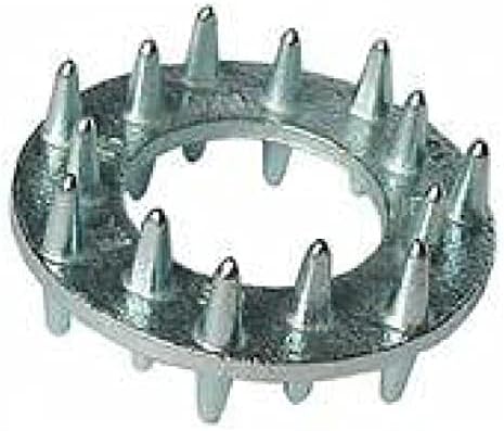 GEKA 102252 Holzverbinder C10-95 zweiseitig verzinkt (Scheibendübel), Silber