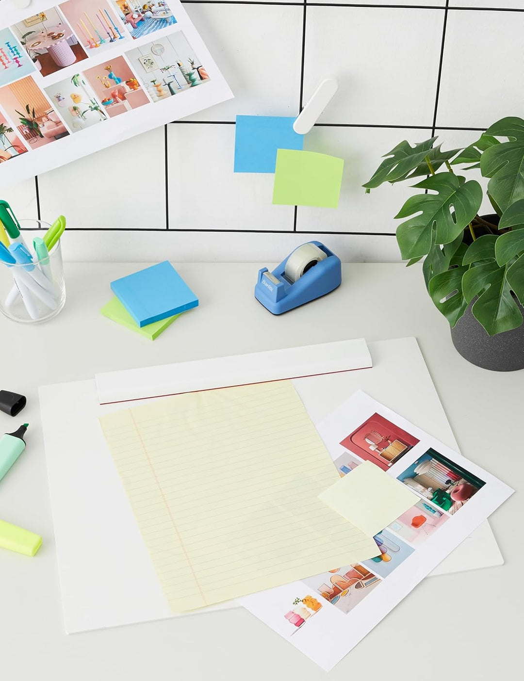 MAUL Klemmbrett A3 MAULpro | Schreibbrett aus Kunststoff im DIN A3 Querformat | Clipboard zum Aufhän