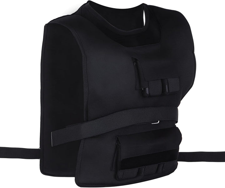 HOMCOM 30 kg/ 20 kg/ 15 kg Trainingsweste, Gewichtsweste, Verstellbar, Krafttraining, Fitness, Oxfor