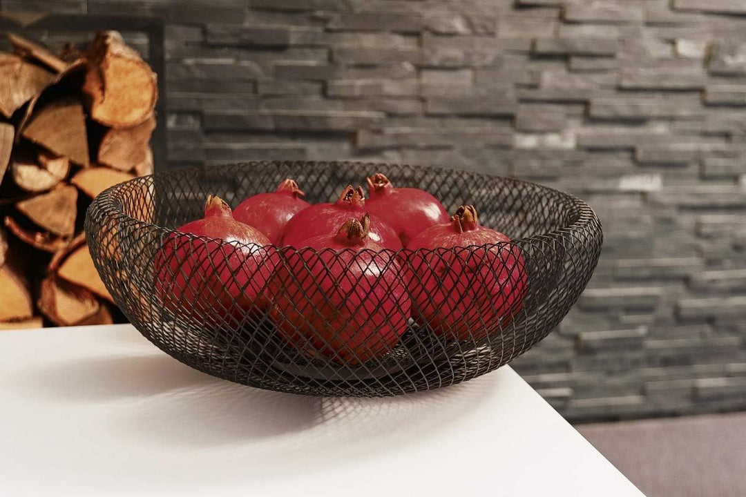 Philippi - MESH Schale XL - dekorative Schale mit doppelwandigem Gittergeflecht - die Schale ist Tei