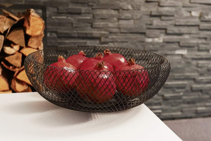 Philippi - MESH Schale XL - dekorative Schale mit doppelwandigem Gittergeflecht - die Schale ist Tei