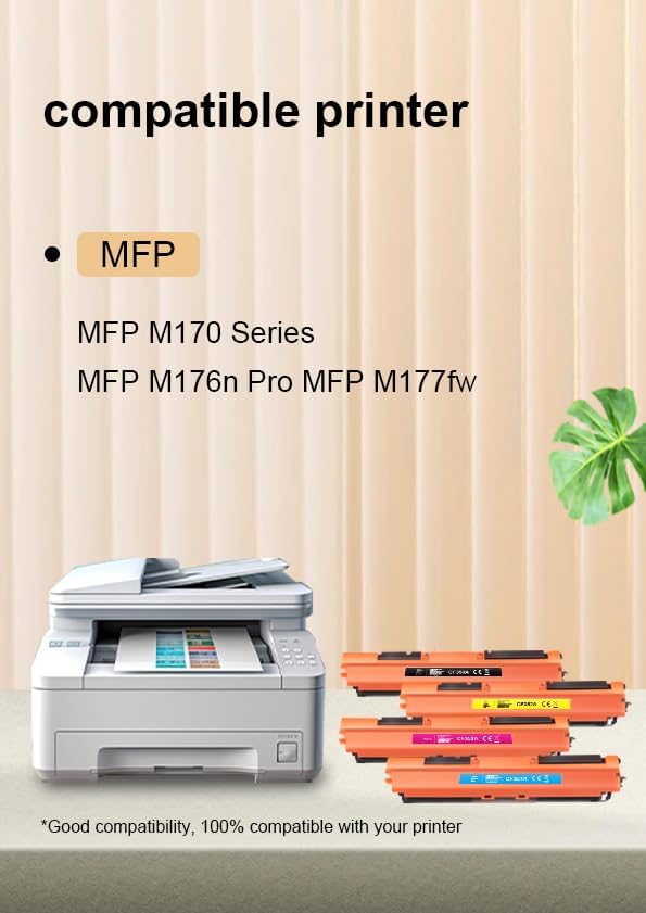 swiss toner 130A Kompatibel für HP CF350A CF351A CF352A CF353A Tonerkartuschen für HP Color Laserjet