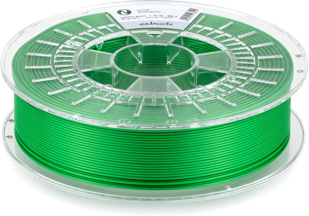 extrudr® BioFusion ø1.75mm (800gr) 'REPTILE GREEN/GRÜN' - 3D Drucker Filament - Made in Austria BioF