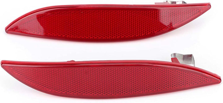 Heckstossstangenreflektor, 265600004R, 2-tlg. Stossstangenreflektorstreifen hinten links und passend