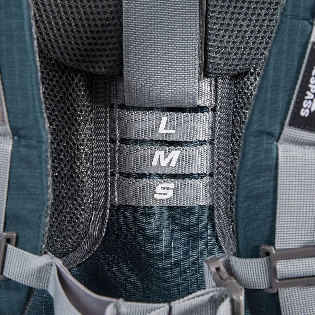 Trespass Unisex UTTP362_8 Campingrucksack, Modell Trek 66, Oliv, Einheitsgrösse, Oliva