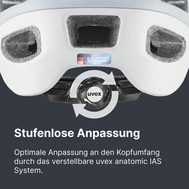 uvex True cc - Leichter Allround-Helm für Damen - individuelle Grössenanpassung - erweiterbar mit LE