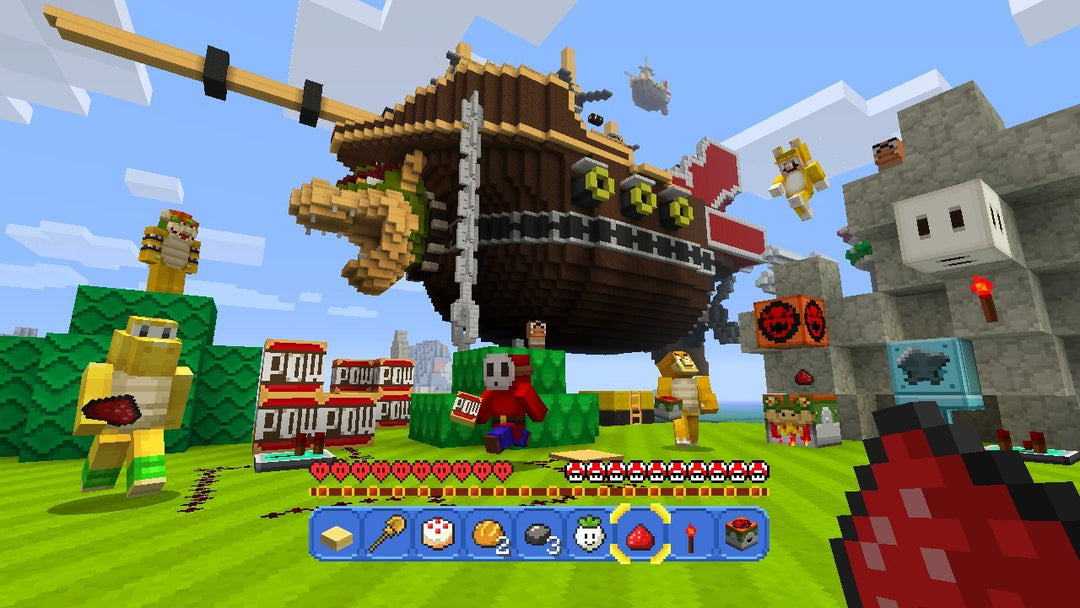 Minecraft + Super Mario Mash Up Pack