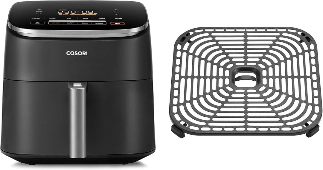 Cosori Turboblaze Heissluftfritteuse Airfryer, 9-in-1 Air Fryer XXL 6L+ Cososi TurboBlaze Heissluftf