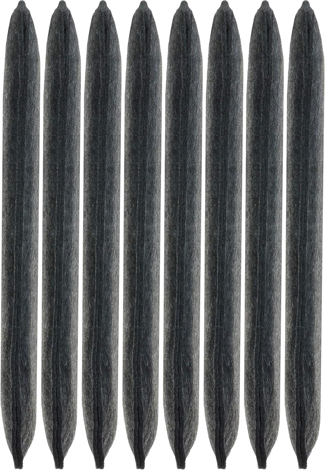 Brandsseller Sitzkissen Filz Eckig 8er Set 35x35x2 cm Stuhlkissen Sitzpolster Auflagen Anthrazit, An