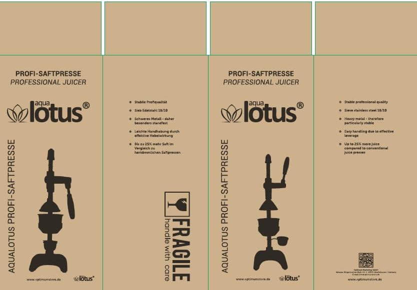 Zitruspresse in Handelsgüte, Handpresse, manuelle Fruchtpresse, Saftpresse für Orangen, Zitronen, Gr