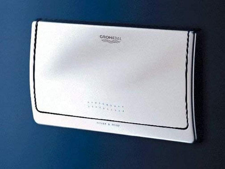 GROHE Classic - Abdeckplatte (330 x 190 mm, langlebige Oberfläche), alpinweiss, 37053SH0 Single, Sin