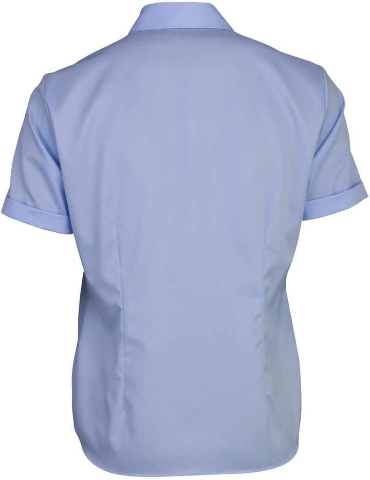 eterna Kurzarm Bluse Modern Classic unifarben