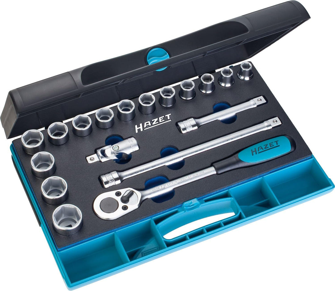 Hazet Steckschlüssel-Satz 1/2" 932/18 18-teilig