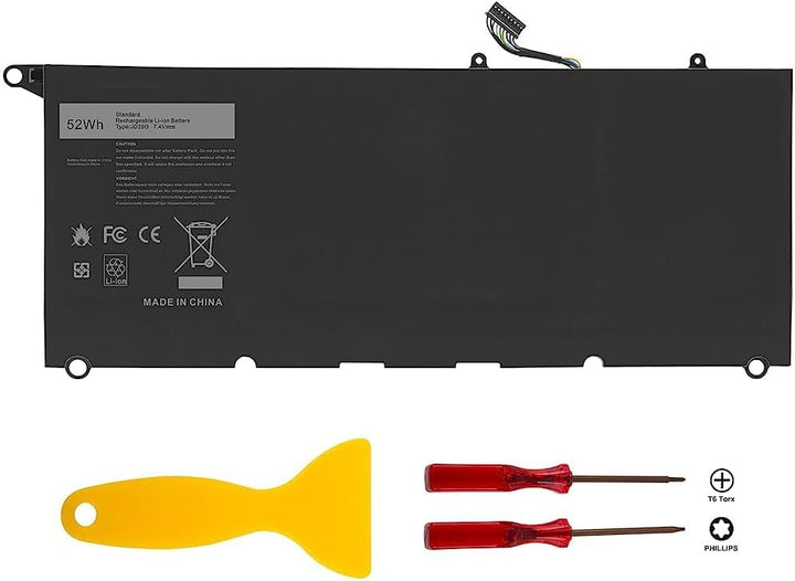 ASUNCELL 52WH JD25G Laptop-Akku Dell XPS XPS 13 XPS13 9350 13-9350 XPS 13 XPS 13 9343 13-9343 13D-93