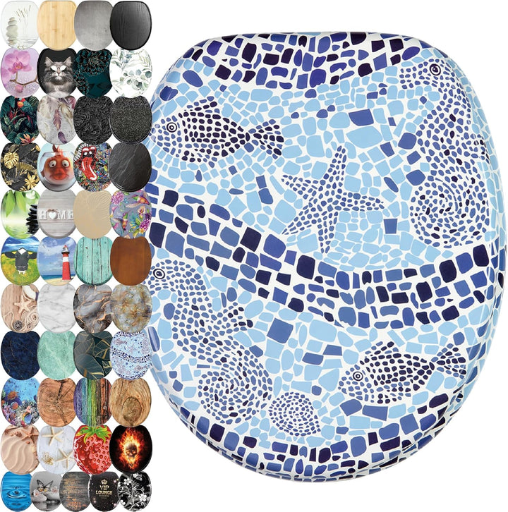 Sanilo WC Sitz, viele schöne Toilettendeckel zur Auswahl, hochwertige und stabile Qualität aus Holz