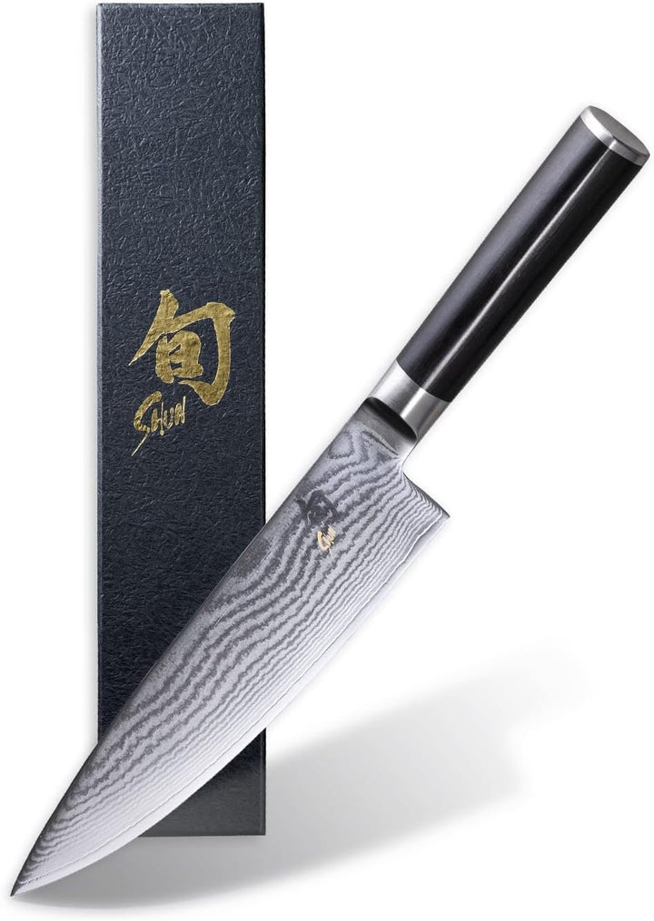 KAI DM-0706L Shun Kochmesser 8 (20 cm) Linksh, Schwarz