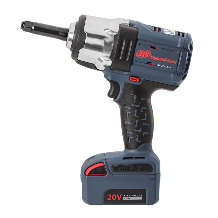 Ingersoll-Rand Akku Schlagschrauber W7252, 1,27 cm mit 5,1 cm Ext und Litium Ionen 20V Akkus 5,0 Ah,