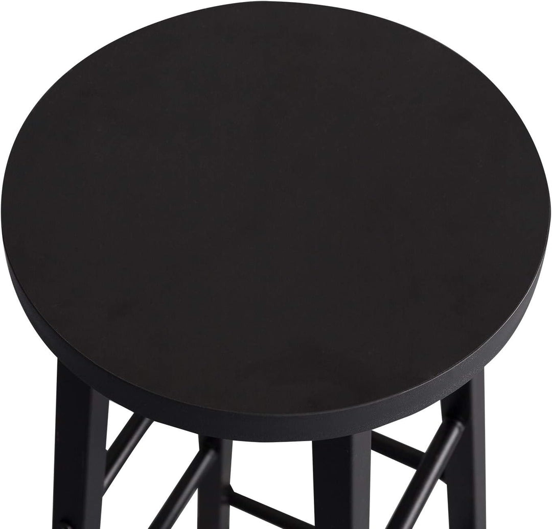 WOLTU BH130sz-2 2X Barhocker Bistrohocker Tresenhocker Barstuhl, Gestell aus stabilem Stahl, Stizflä