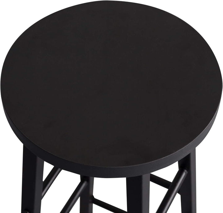 WOLTU BH130sz-2 2X Barhocker Bistrohocker Tresenhocker Barstuhl, Gestell aus stabilem Stahl, Stizflä