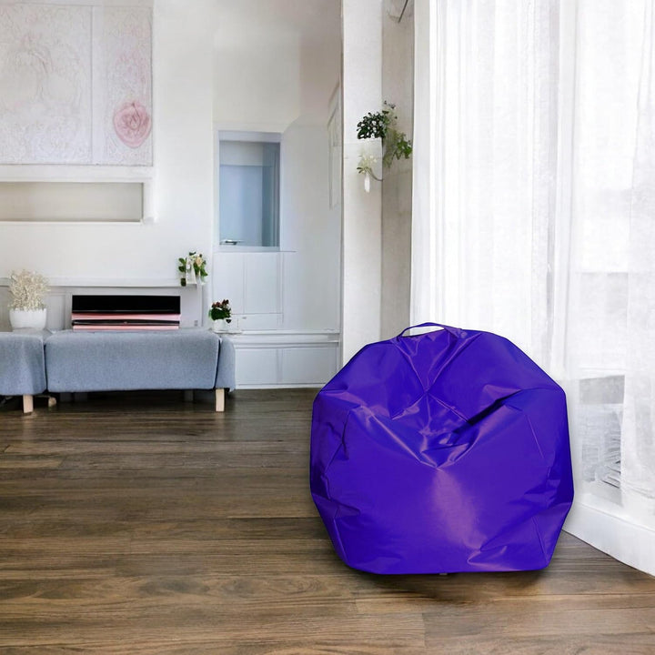 Dmora Eleganter Sitzsack, lila Farbe, Masse 65 x 50 x 65 cm Viola, Viola