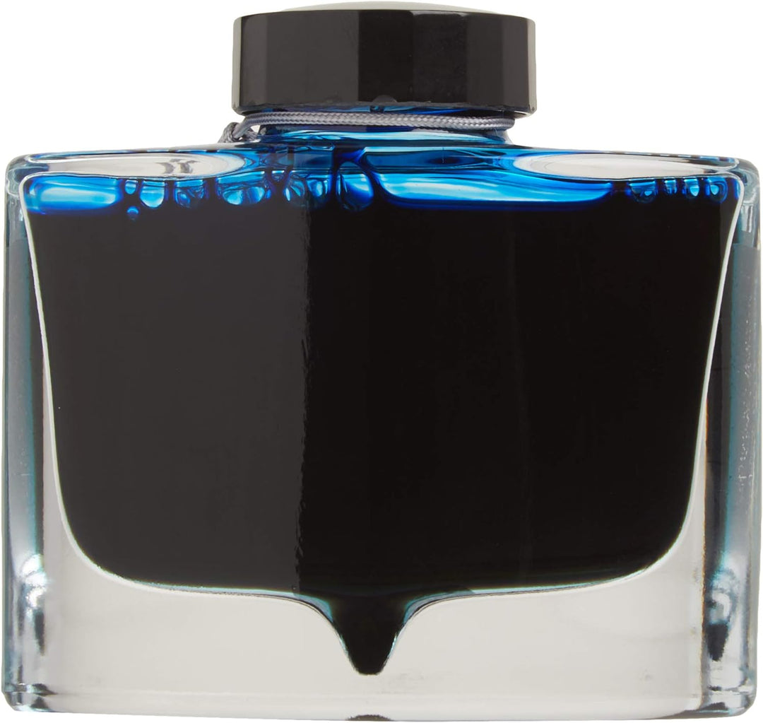 Pilot Iroshizuku 69212 Füllfederhalter-Tinte, Kon-Peki, Dunkelblau (Türkisblau), 50 ml Flasche cerul