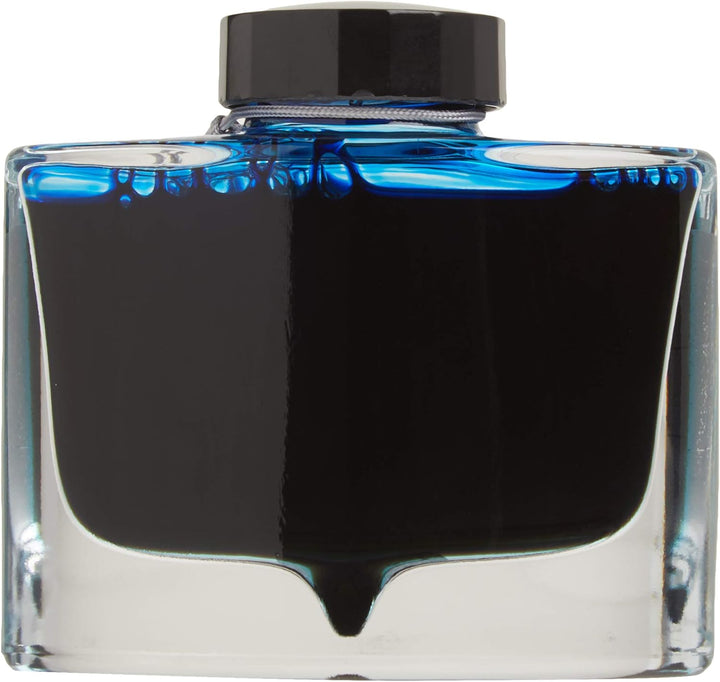 Pilot Iroshizuku 69212 Füllfederhalter-Tinte, Kon-Peki, Dunkelblau (Türkisblau), 50 ml Flasche cerul