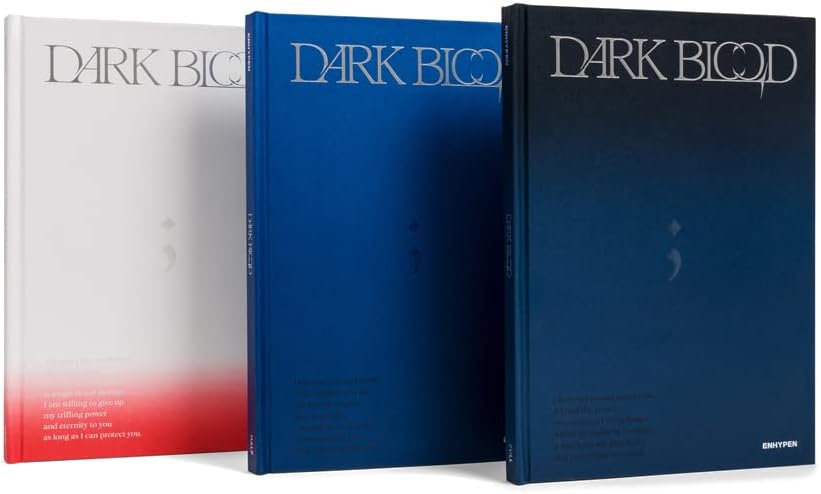 ENHYPEN - 4th Mini Album DARK BLOOD CD (Random ver.), Random ver.