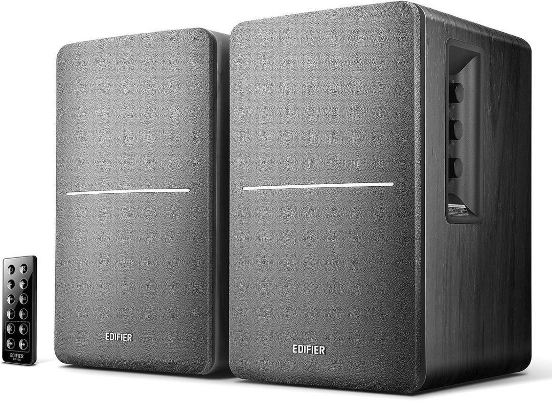 Edifier Studio R1280DB 2.0 Aktivboxen, kabellose Bluetooth Regallautsprecher in schwarz Mit Bluetoot