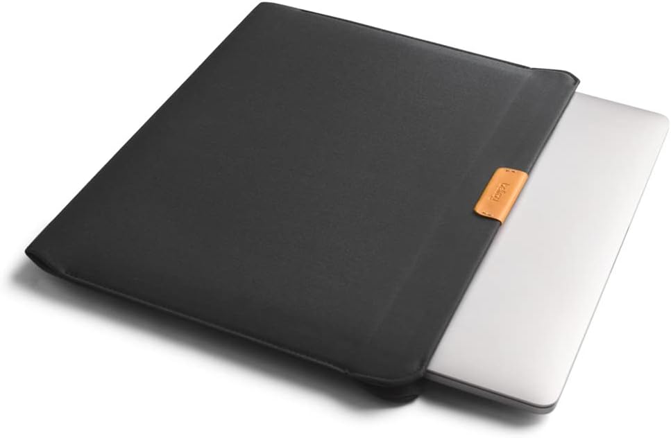 Bellroy Laptop Sleeve (14’’ Laptop, wasserabweisendes recyceltes Gewebe, Magnetverschluss) - Slate,