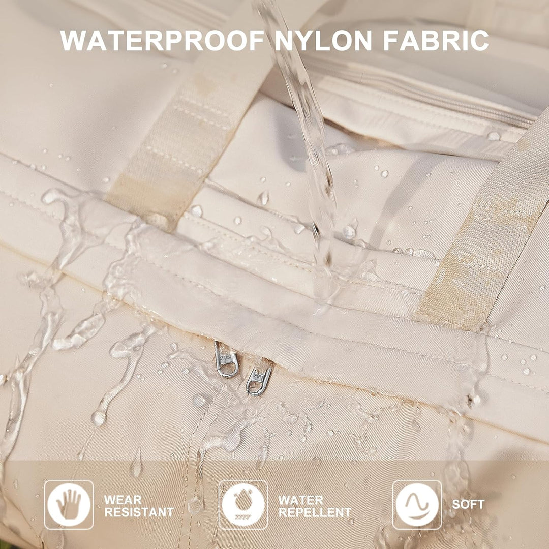 Sport Duffel Bag Damen, Sporttasche mit Schuhfach & Nassfach Duffel Bags wasserdichte Übernachtungst