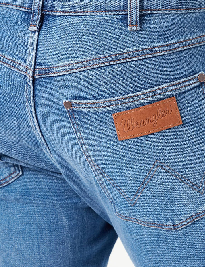 Wrangler Herren Frontier Jeans 28W / 32L Blau, 28W / 32L Blau