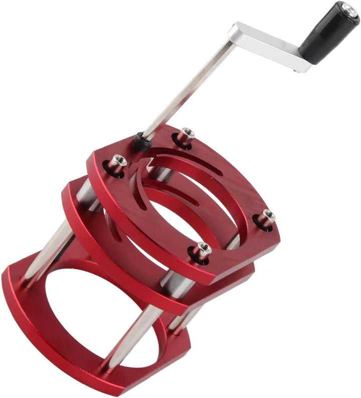 Frästisch-Hebesystem Oberfräserheber Router Lift 4-Klemm-Fräser-Hebebasis mit Griff für 64-mm- Bis 6