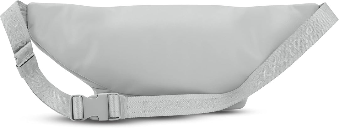 Expatrié Bauchtasche Damen Grau - Justine - Brusttasche für Reise, Festival & Sport - Stylische Bumb