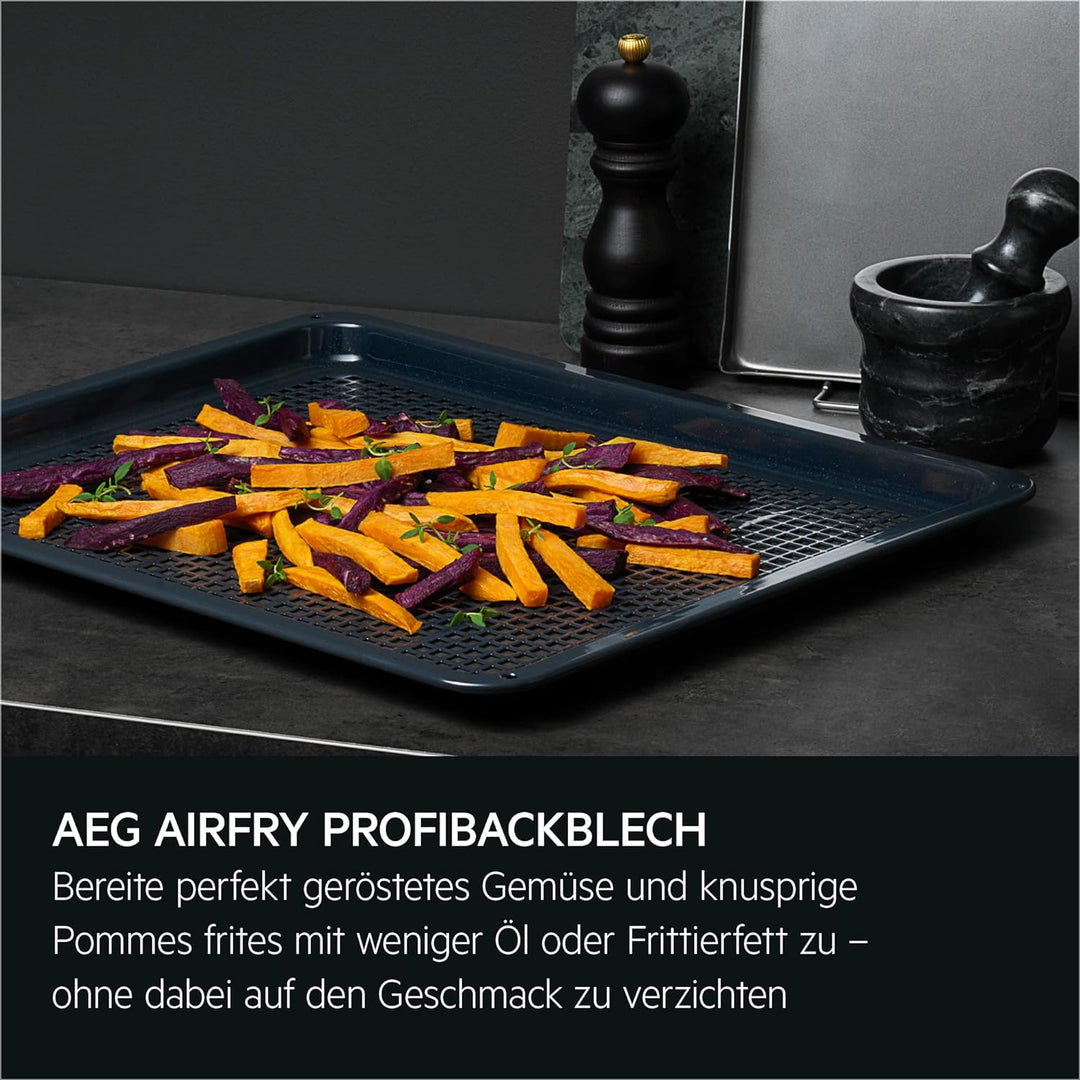 AEG Airfry Profi-Backblech A9OOAF00 / optimierte Luftzirkulation für knusprige Ergebnisse / weniger