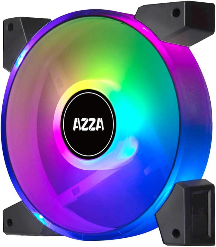 AZZA Hurricane II ARGB Box Set - 4X 120mm AZZA Hurricane II ARGB Lüfter + Controller & Fernbedienung