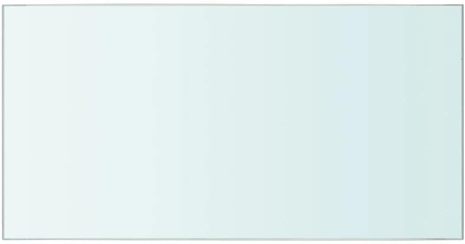 FIRBNUS 2 STK. HĂ€ngeregal 40x20x0,8 cm Glasregalboden Schwebend Bad Regal Glas Schwebend fĂŒr Wohnzim