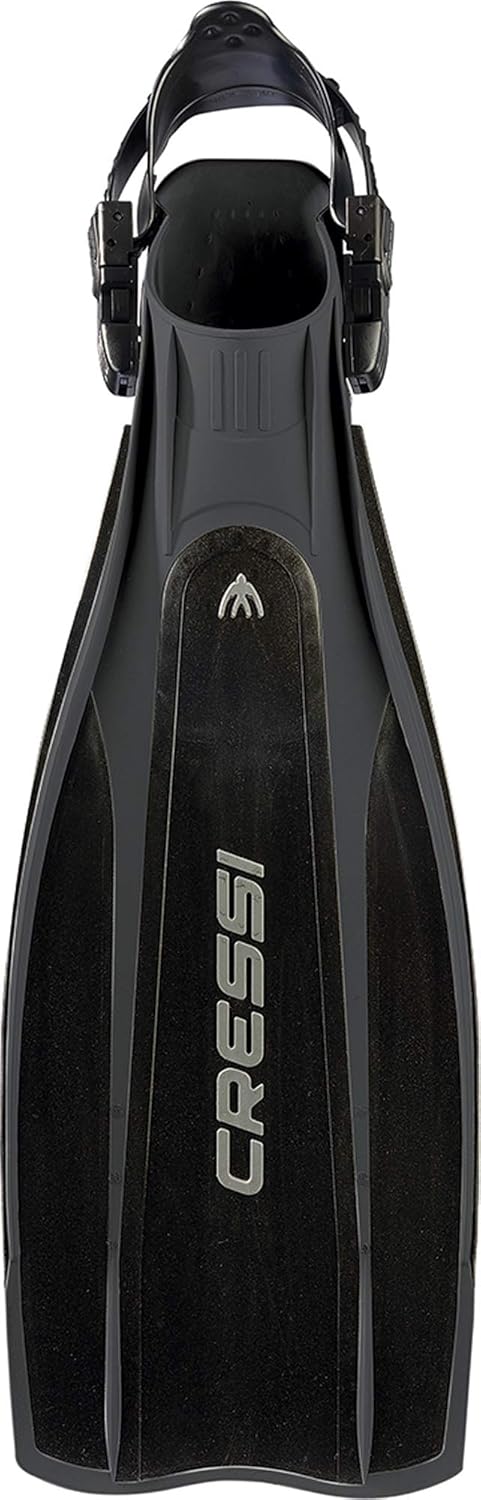 Cressi Pro Light Open Heel Tauchen Flossen M/L (41/43) Schwarz/Schwarz, M/L (41/43) Schwarz/Schwarz