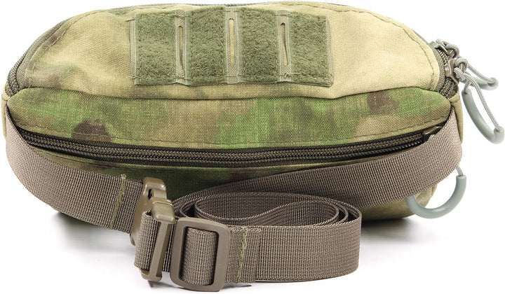 Zentauron Bauchtasche Taktisch 20 x 12 x 8 cm I Taktische Hüfttasche Gürteltasche aus hochwertigem C