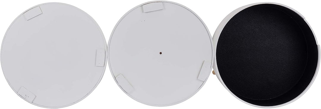 WOLTU Nachttisch 2er Set Nachtkommode Nachtschrank Beistelltisch Sofatisch, mit Stauraum, mit Beinen