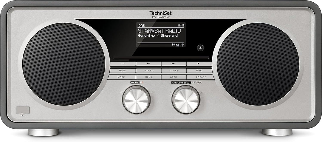 TechniSat DIGITRADIO 600 – Stereo Internetradio (DAB+, UKW, 70 Watt 2.1 System mit Subwoofer, Fernbe