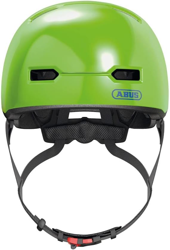 ABUS Kinderhelm Skurb Kid - robuster Fahrradhelm im Skater-Look mit Platz für einen Zopf und vielfäl