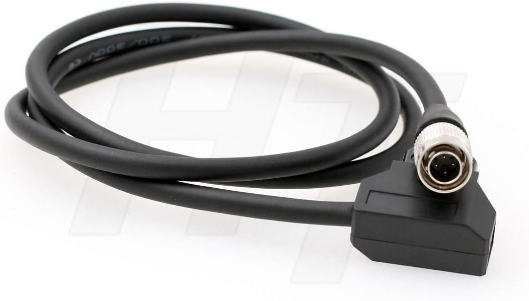 HangTon D-tap Hirose Stecker 4 Pin Stromkabel für Zoom F4/F8 Recorder Soundgeräte 664 702 Recorder S