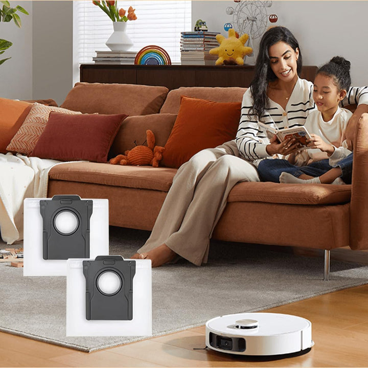 SpeHiate 10 Stück Staubbeutel für Dreame L10s Pro Ultra Heat/ X40 Ultra/ X30 Ultra Complete Roboter