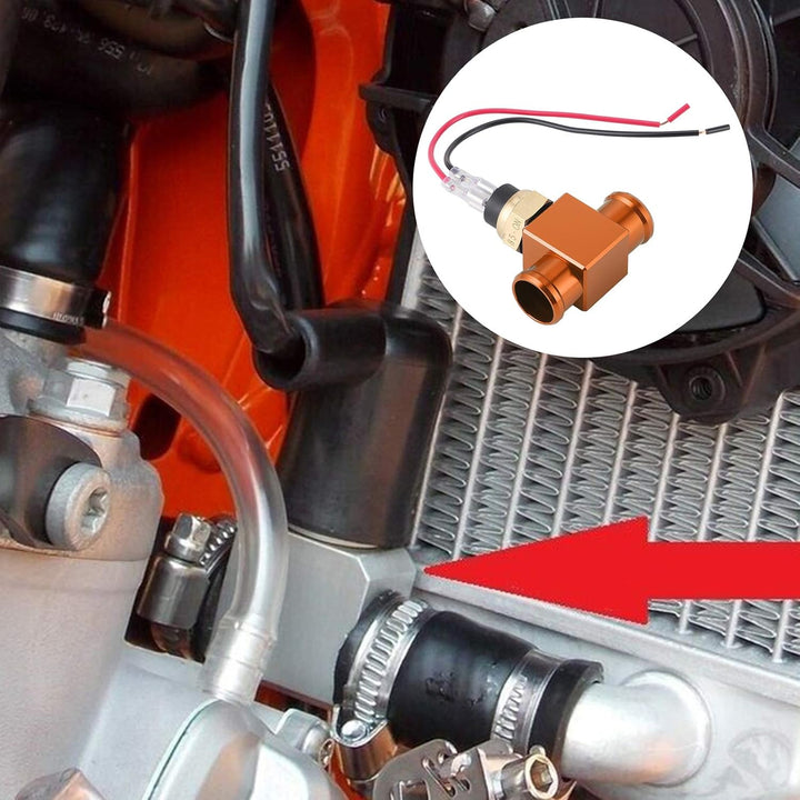 Wassertemperatursensor, Thermostat Wassertemperaturschalter Kühler Kühlmittellüfter Temperatursensor