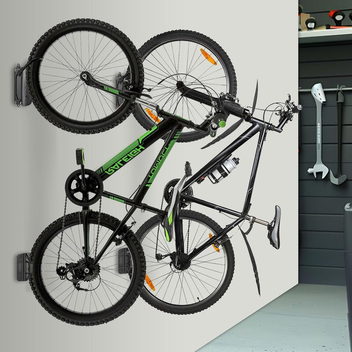 Mimoke Fahrrad Wandhalterung Fahrradhalter - Fahrradaufhänger Winkel und Wandabstand einstellbar, kl