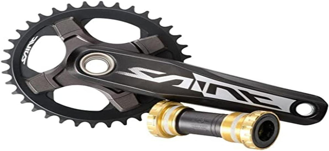 SHIMANO Saint Kurbelgarnitur, Silber, 17.5 x 17.5 x 8 cm 17.5 x 17.5 x 8 cm silber, 17.5 x 17.5 x 8