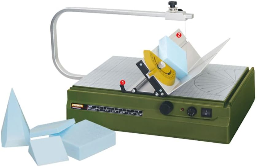 Proxxon THERMOCUT-Anschlag TA 300 (Zubehör für Heissdraht-Schneidgerät THERMOCUT 230/E, aus Aluminiu