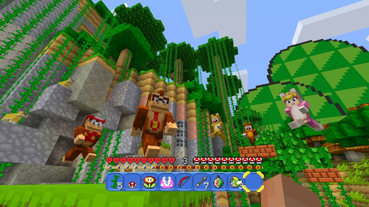 Minecraft + Super Mario Mash Up Pack